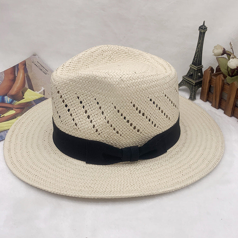 Chapeau supérieur à tige de jazz rayée