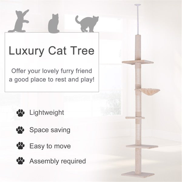 Wooden cat house Cat trees Cat climbing tower