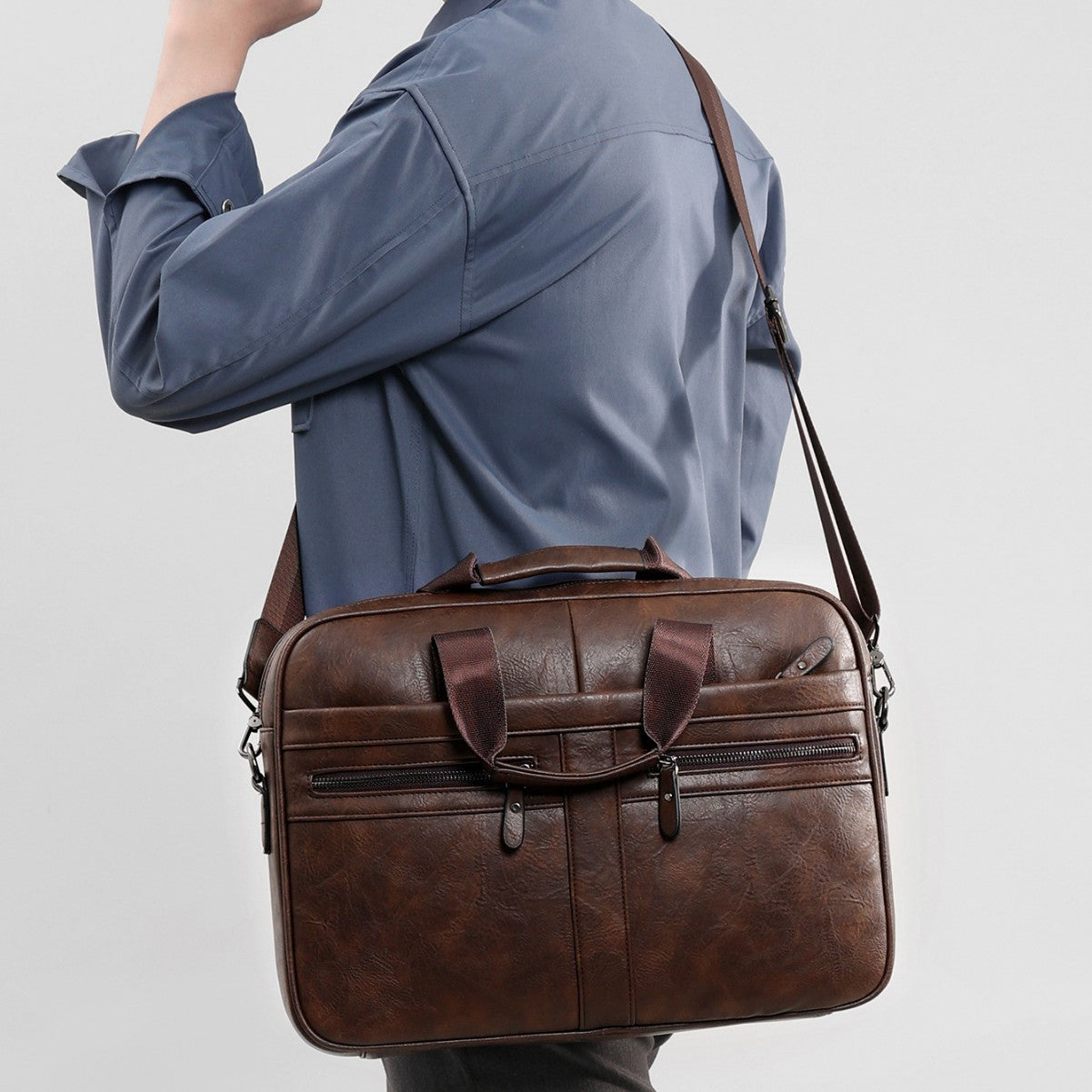 Porte-monnaie Retro Crazy Horse pour hommes