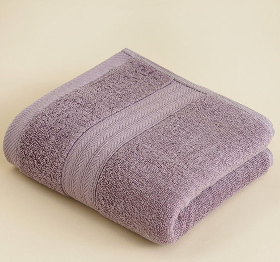 Pure coton extra-épaisseur adulte serviette visage couleur unie peigné long-staple cotonsoft et Hig