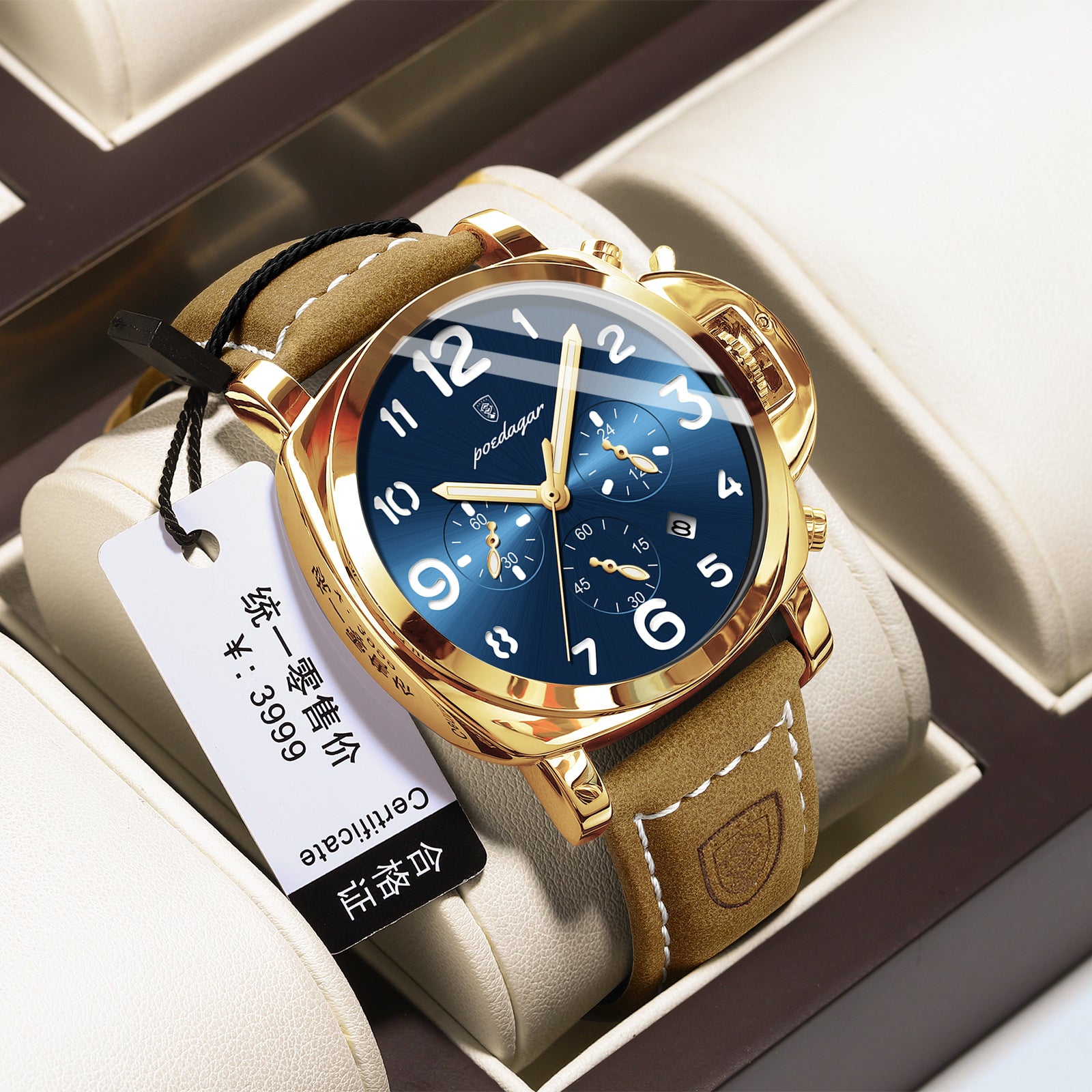 Montres de mode pour hommes