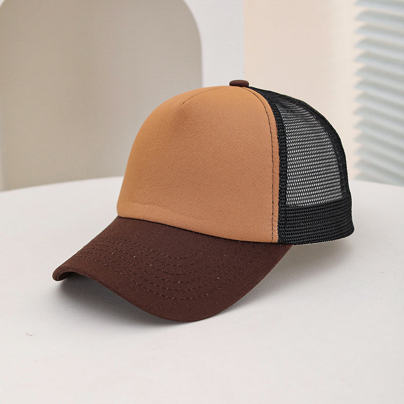 Chapeau de camionneur multicolore pour homme pour la protection contre le soleil