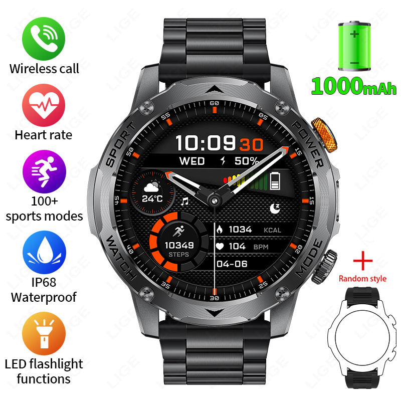 Montres de sport intelligentes étanches multifonctions