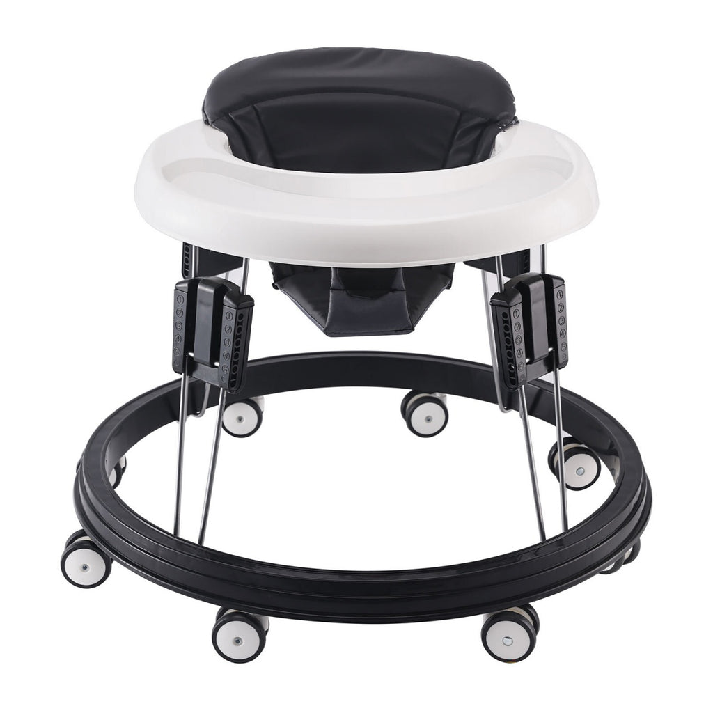 Portable Baby Walker Activité Toddler Première étape Poussez le long de la promenade Bouncer pliant