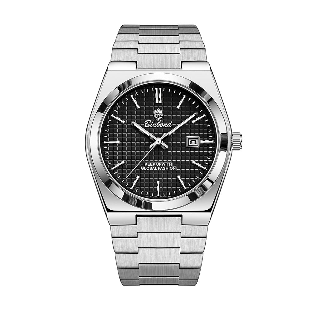 Lumineuse montre de mode tendance imperméable pour hommes