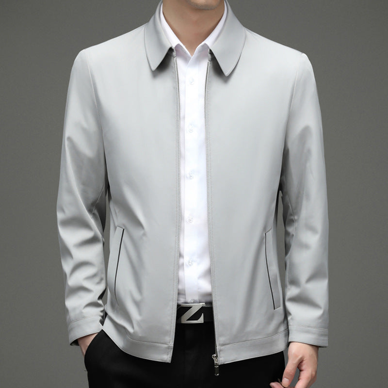 Veste zippée casual-affaires homme