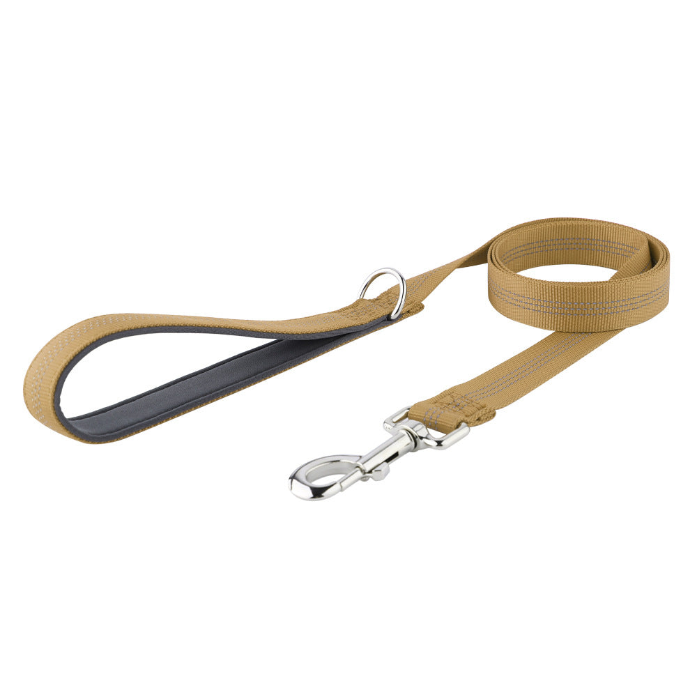 Fashionable Reflective Silk Webbing Pet laisse