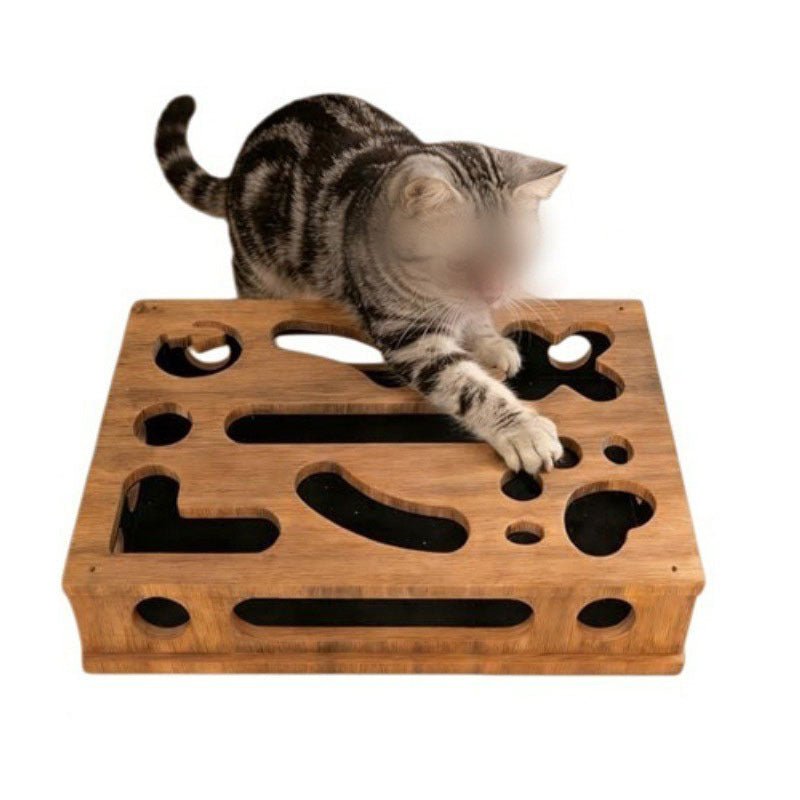 Boîte à jouets Cat Scratching Puzzle Taille standard