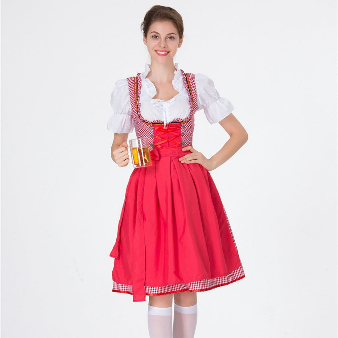 European and American German Beer Festival Vêtements Bar Waiter Maid Suit