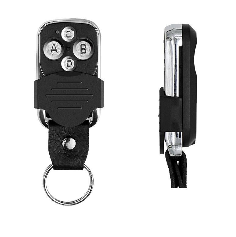 Metal Copy Leather Ring Télécommande Porte Garage Télécommande sans fil