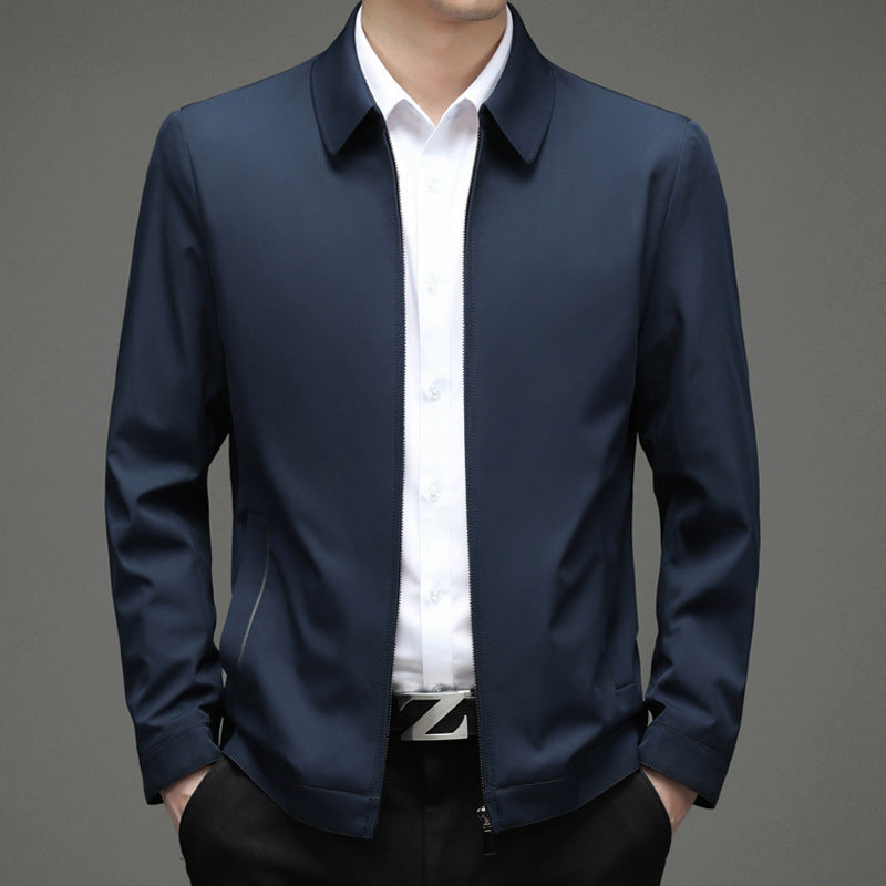 Veste zippée casual-affaires homme