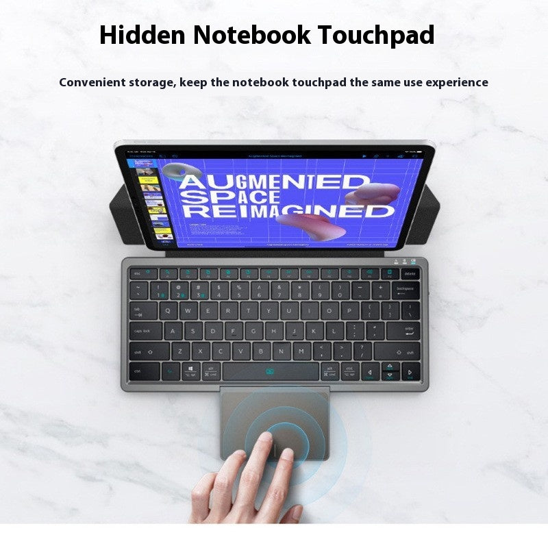 Porte-clés sans fil Bluetooth Touch Pad sans fil en cuir Ipad Mobi