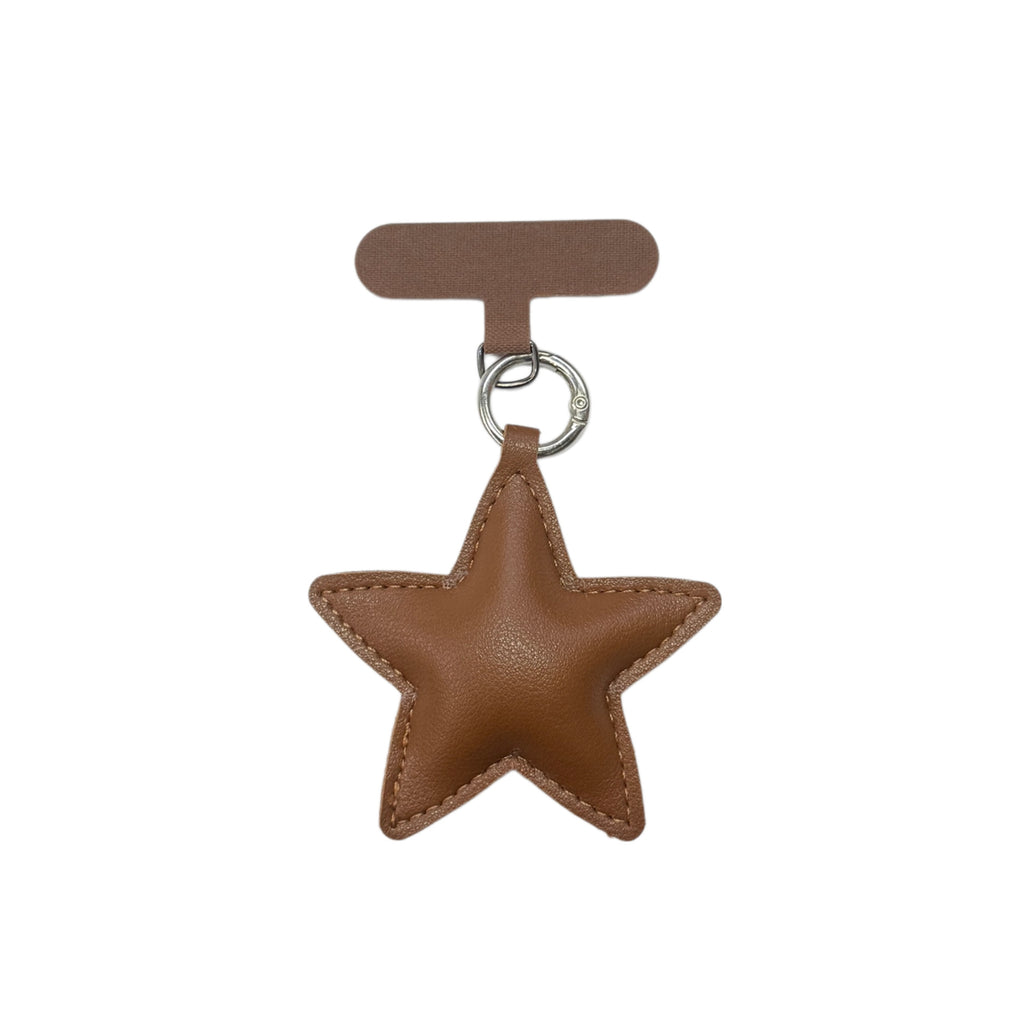 Niche Versatile en cuir Star Porte-clés Téléphone Pendentif Lanyard