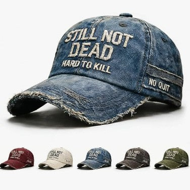 Chapeau brodé STILL N'EST PAS MORT POUR COUVRIR