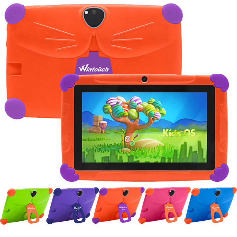 Jeu d'apprentissage éducatif 7 pouces 18 Go de tablette pour enfants Machine d'apprentissage informatique
