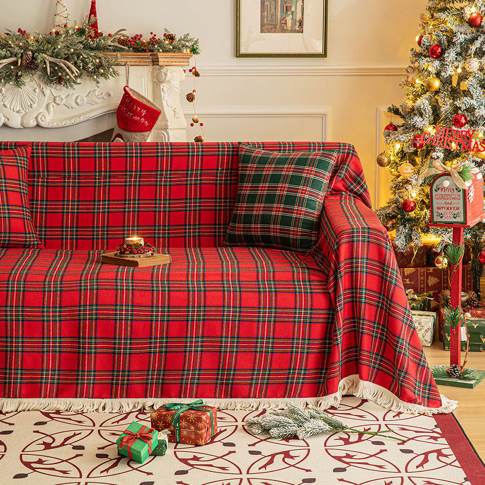 Couverture de canapé multifonctionnelle pour Noël