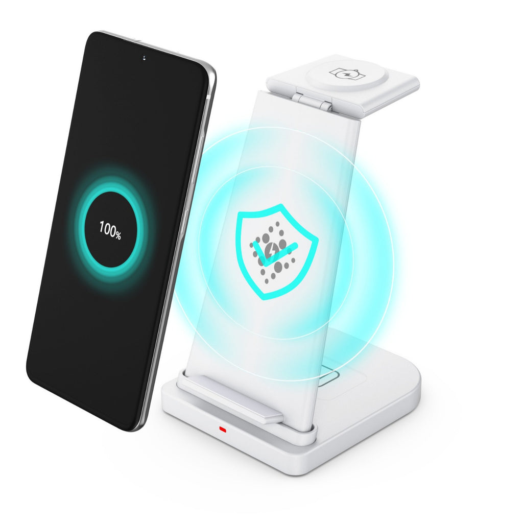 Chargeur sans fil à trois en un