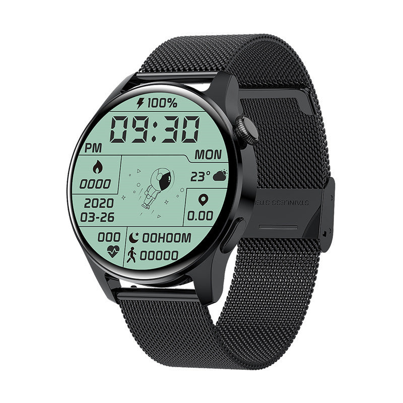 Pression artérielle Surveillance de l'oxygène du sang Bluetooth Appel Musique Astronaute Watch