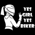 Autocollant de modification de voiture de moto pour femme