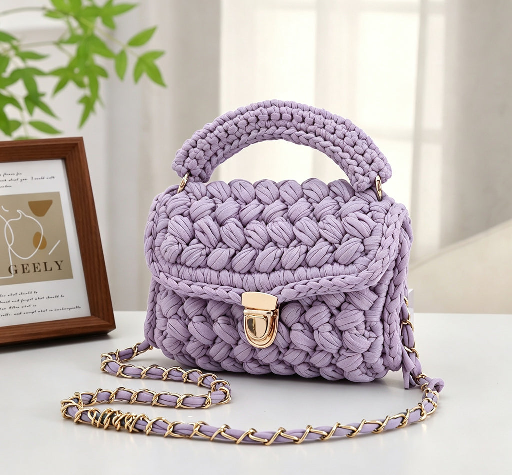 Tissé à la main Womens Tote Bag Style minimaliste