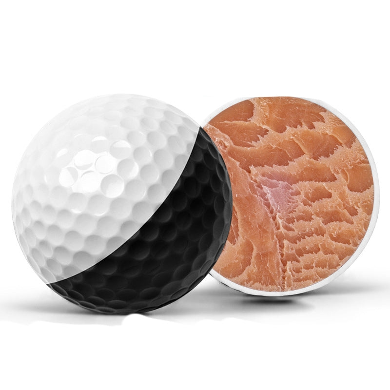 Golf deux tons bi-couche boule de putter pratique