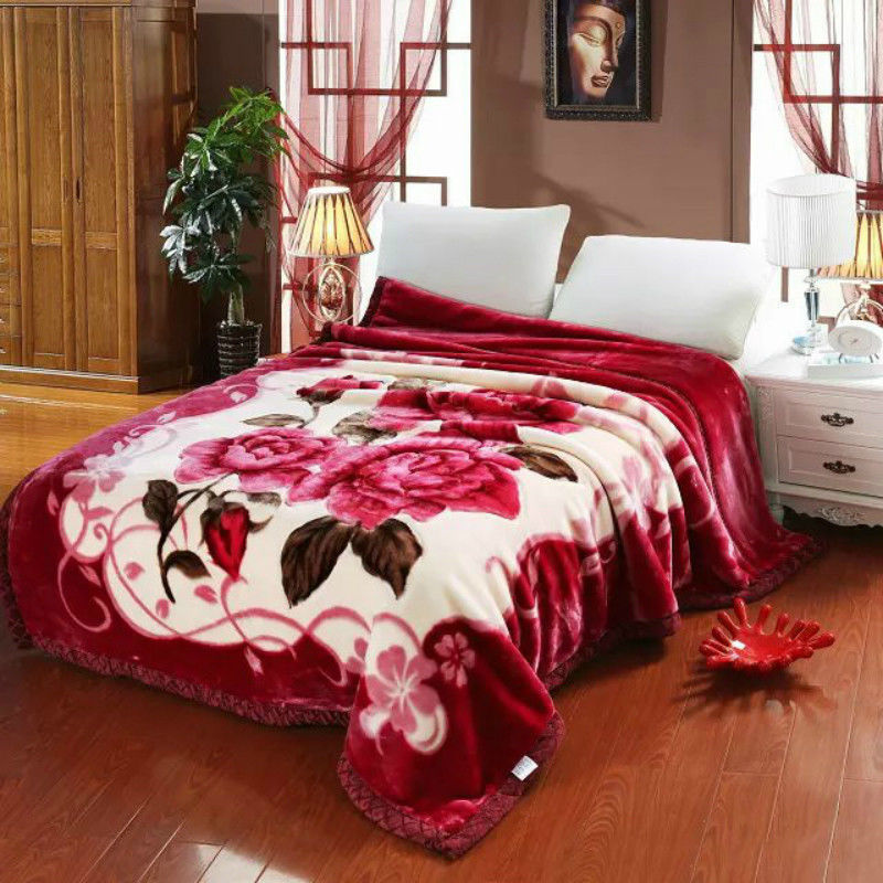 Couverture chaude en double couche de corail