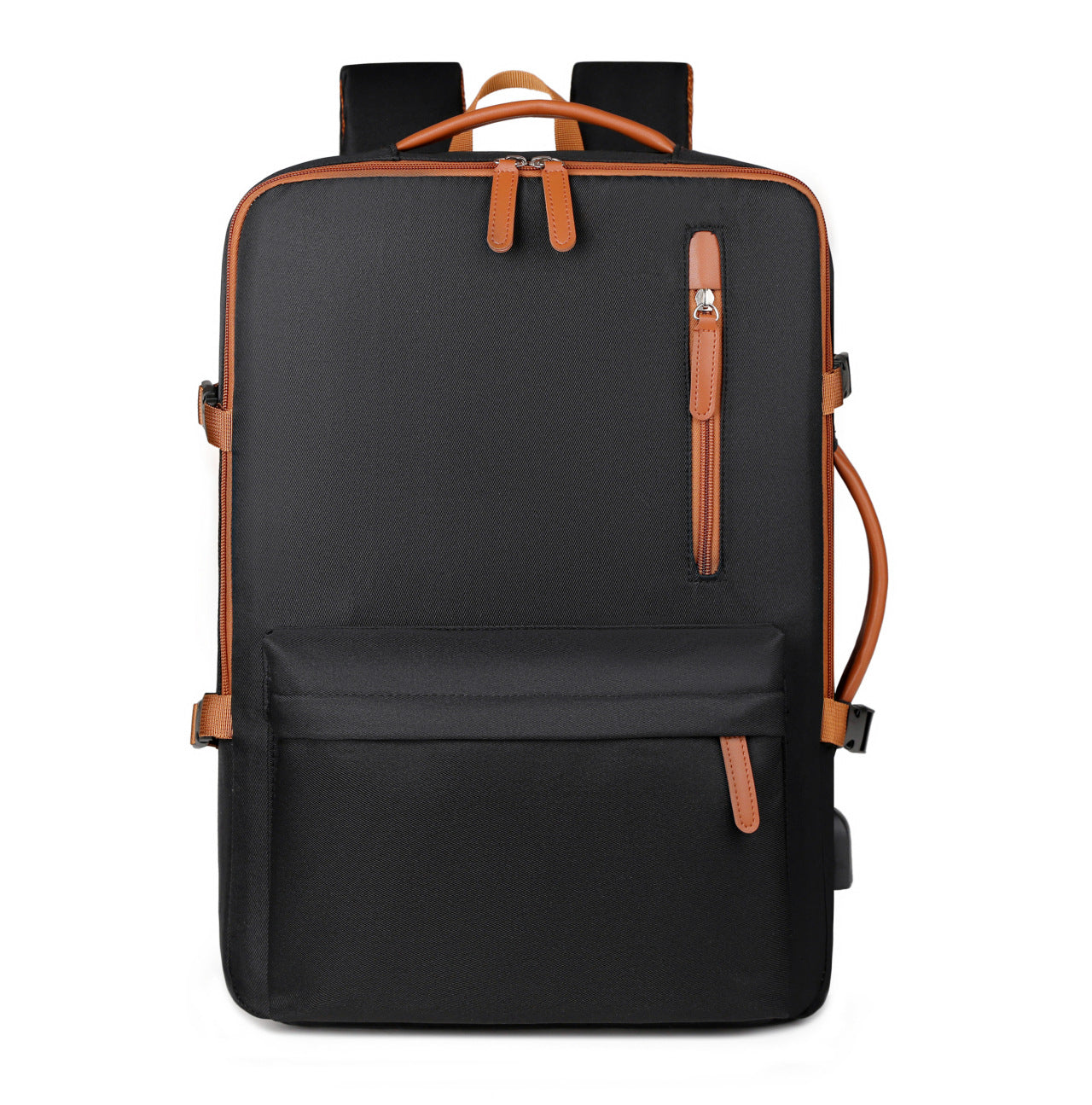 Sac portable de voyage d'affaires avec port de recharge USB double-épaule