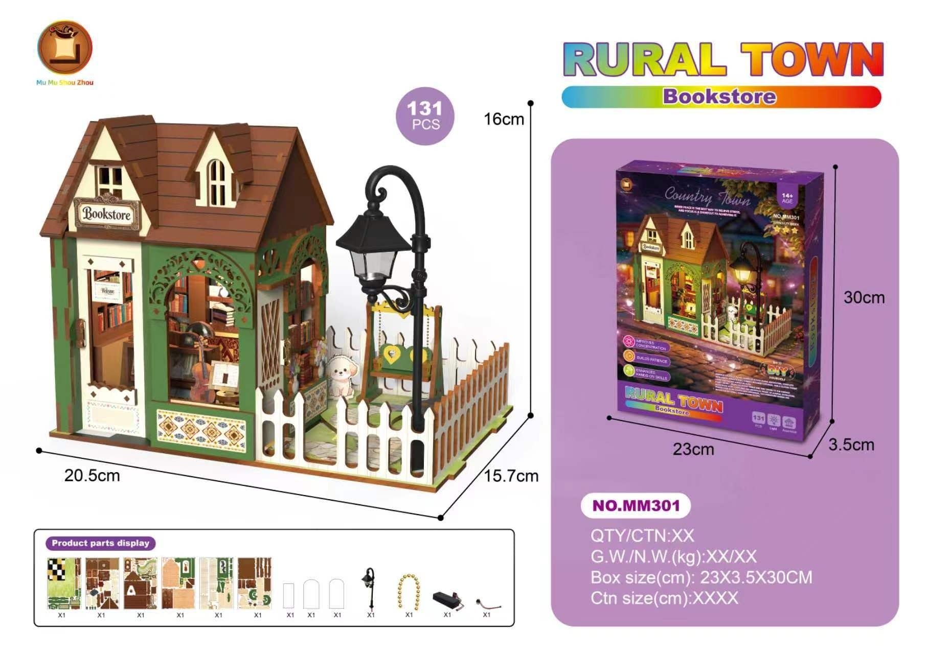 Librairie Cottage modèle Puzzle Toy