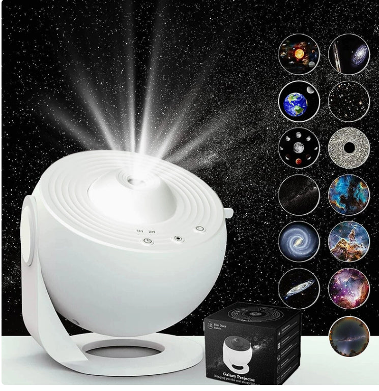 Projecteur Galaxy de nuit Starry Sky Projector 360 Rotate Lampe Planétarium pour les enfants Lit