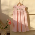 Robe sans manches à la française pour filles