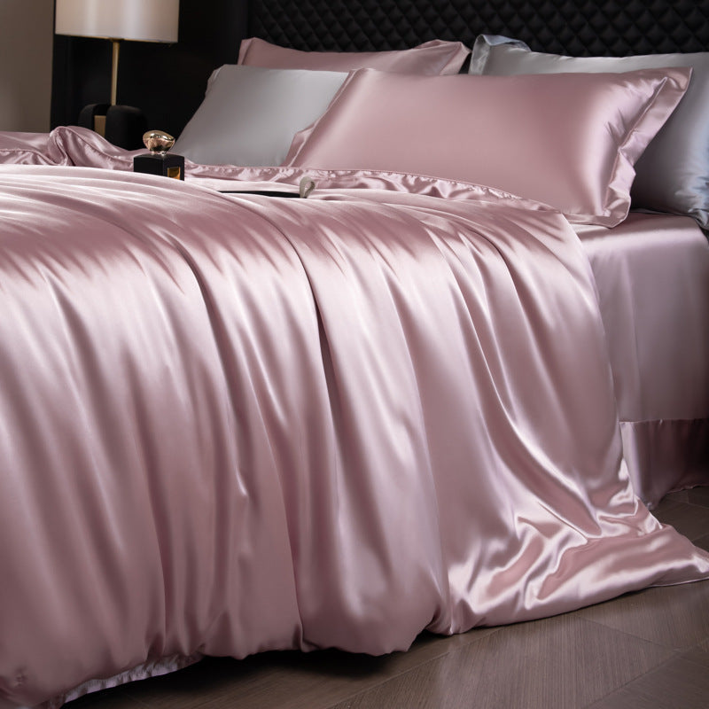 Luxury Real Double Side Silk Naked-Sleep Couverture de couettes