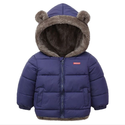 Veste d'hiver rembourrée en coton pour garçon