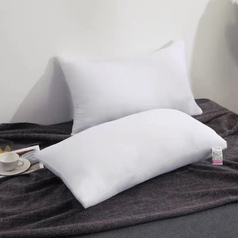 Oreiller blanc simple Insert pour dortoirs étudiants
