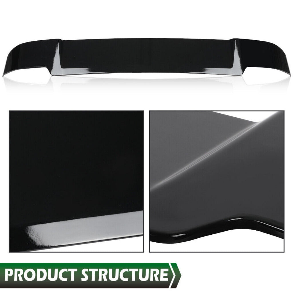 Pour 2020-2023 Land Rover Defender 110 Arrière Toit Spoiler Wing Glossy Black