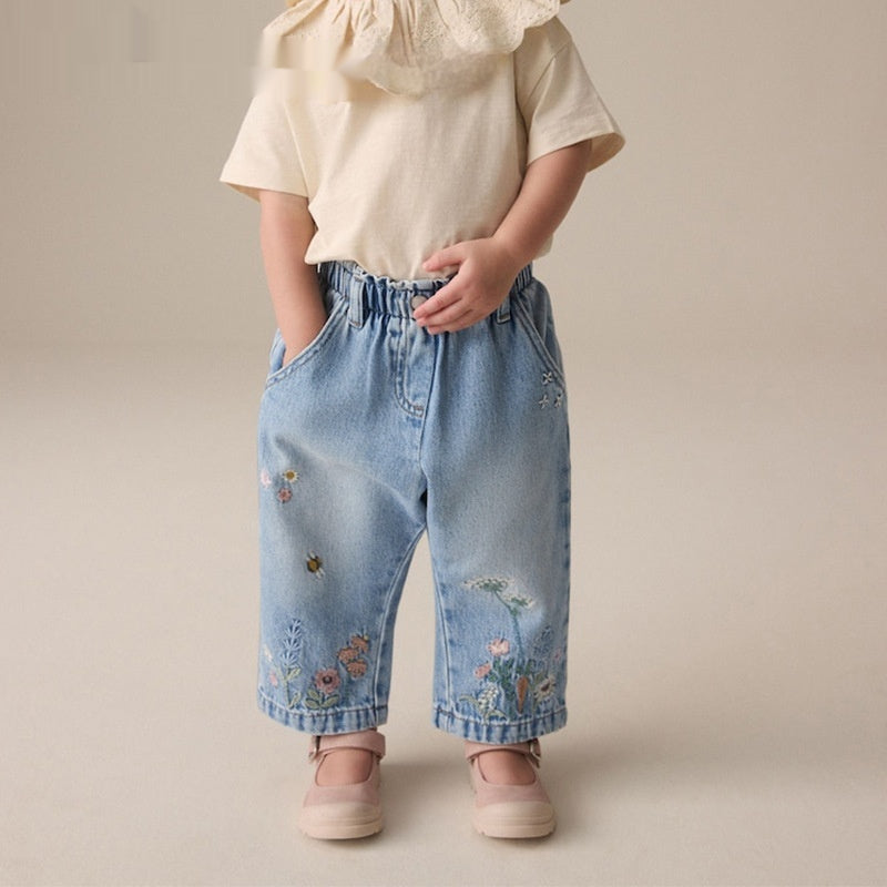 Jeans denim Western-Style pour filles
