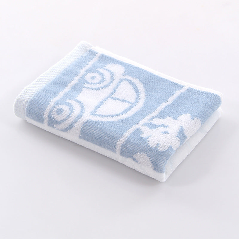 Pure cotton Jacquard kids' towel, for daily use