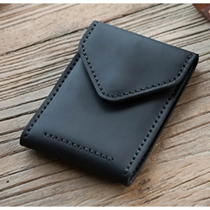 Porte-cartes d'identité Boîte de rangement Portable 2-en-1 et housse de protection