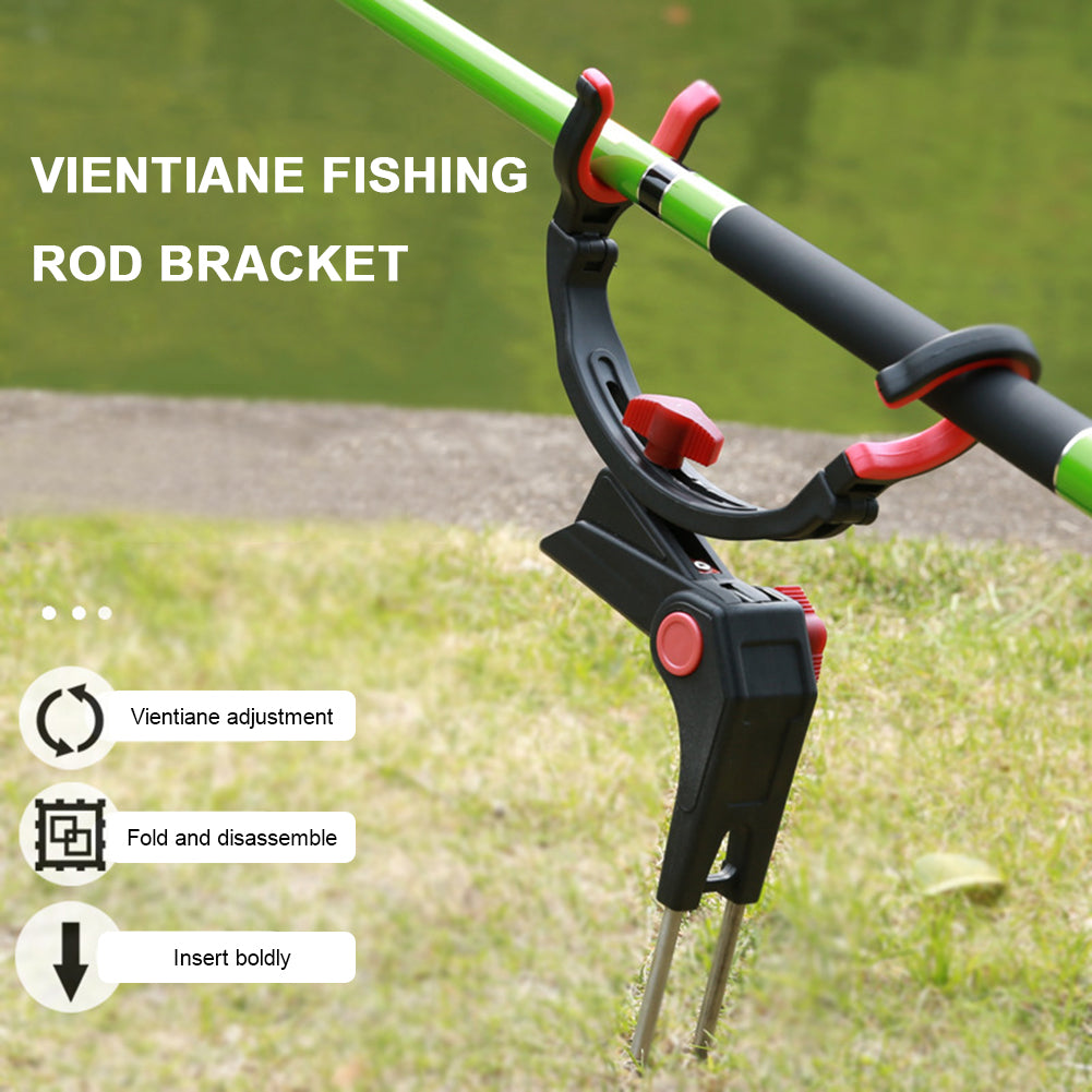 360 Degree Ajustable Fishing Pole Holder Universal Fishing pliable Bracket Sea Lake Fish