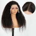 Perruque en face de dentelle avec de petits curls