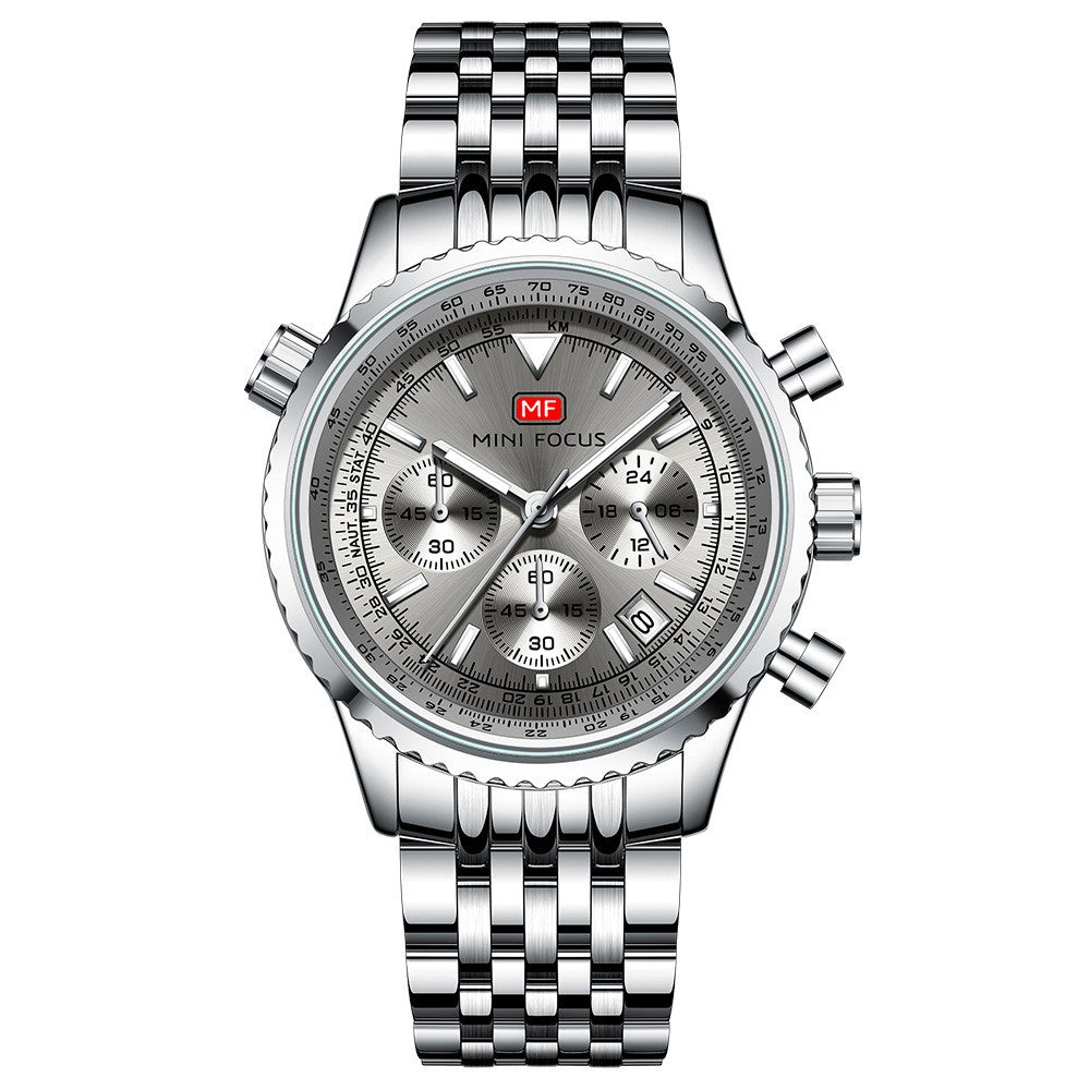 Fashion Homme Montre Multifonctionnelle Quartz