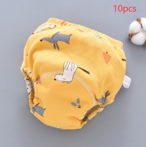 Pantalons d'entraînement pour bébés Lavable Couverture de couche de gaze 6 couches