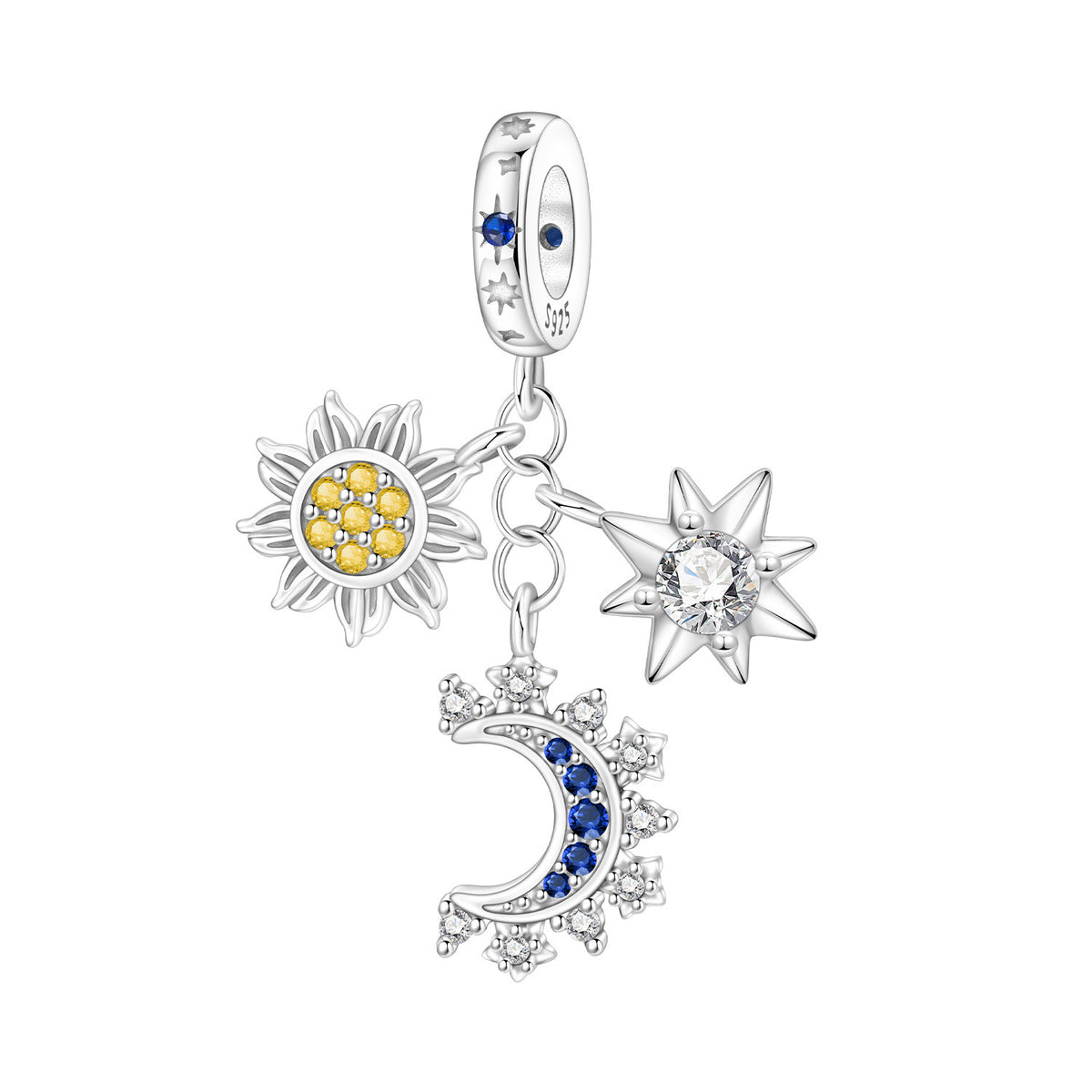 Starry Sky Astronaute Diy Bracelet Chaînes Perles Pendentif