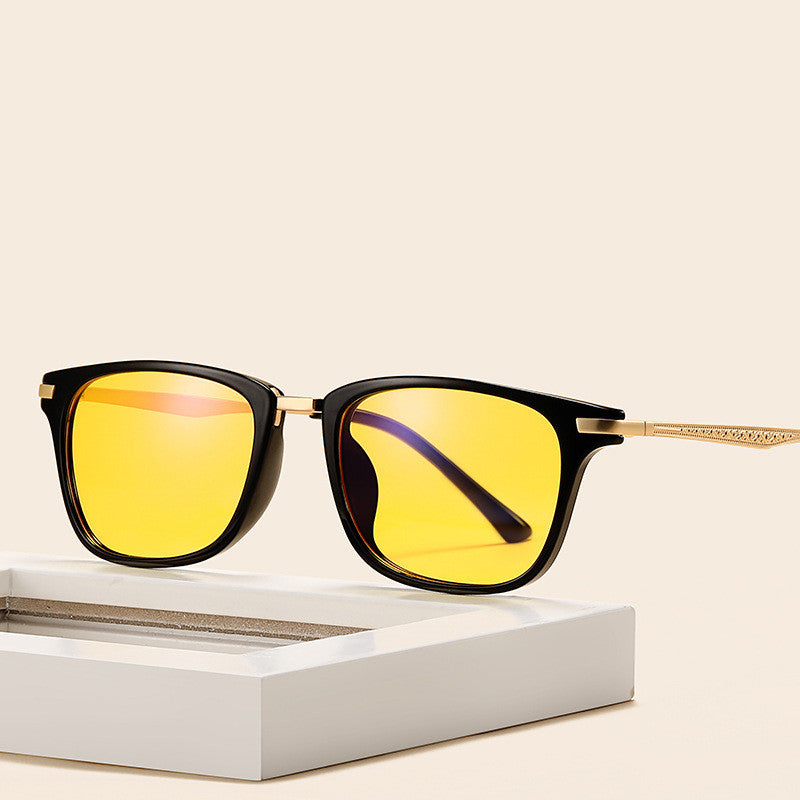 Cadre complet Verres anti-radiation bleu clair Myopia