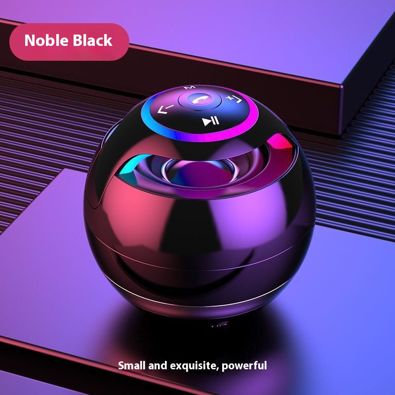 Lumière colorée Bluetooth Audio Super Dynamic Bass Boost Portable Petit haut-parleur Mini High S