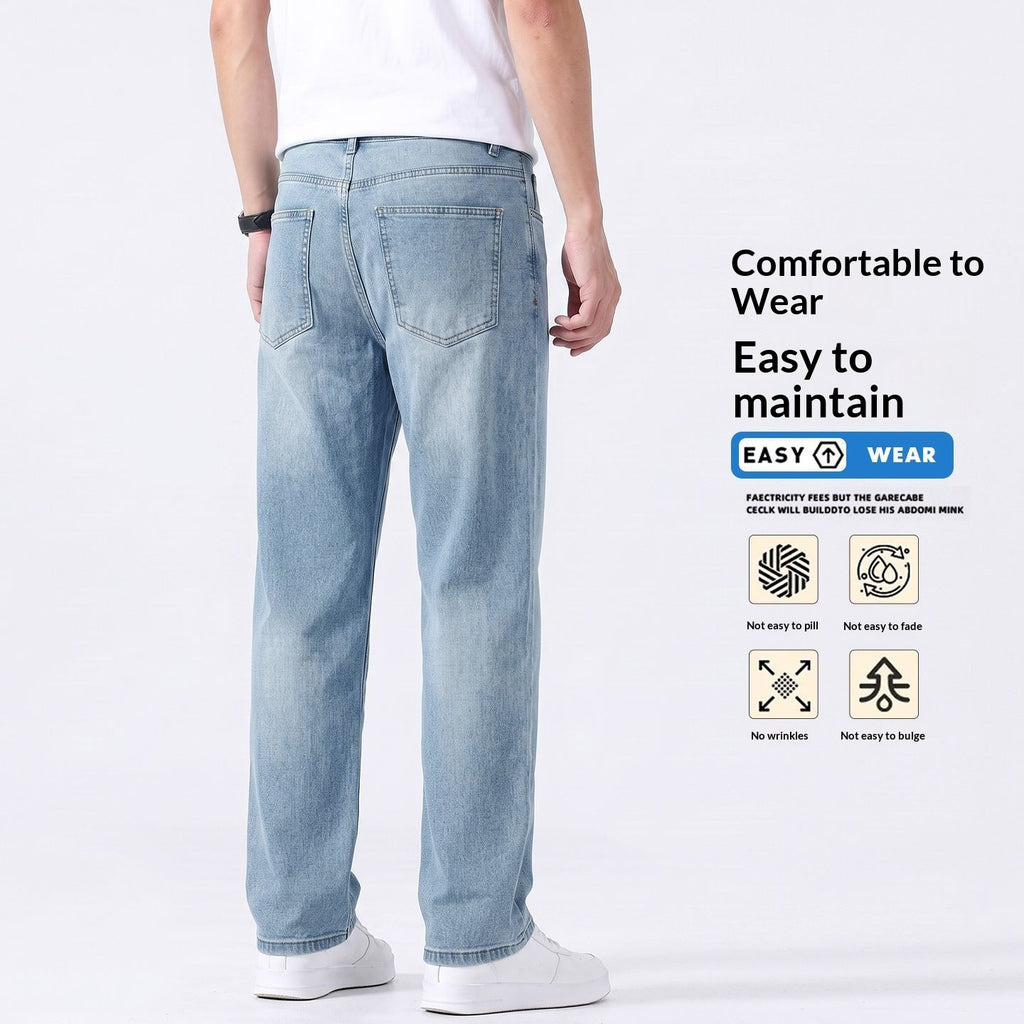 AutomneHiver Tencel Jeans pour les hommes