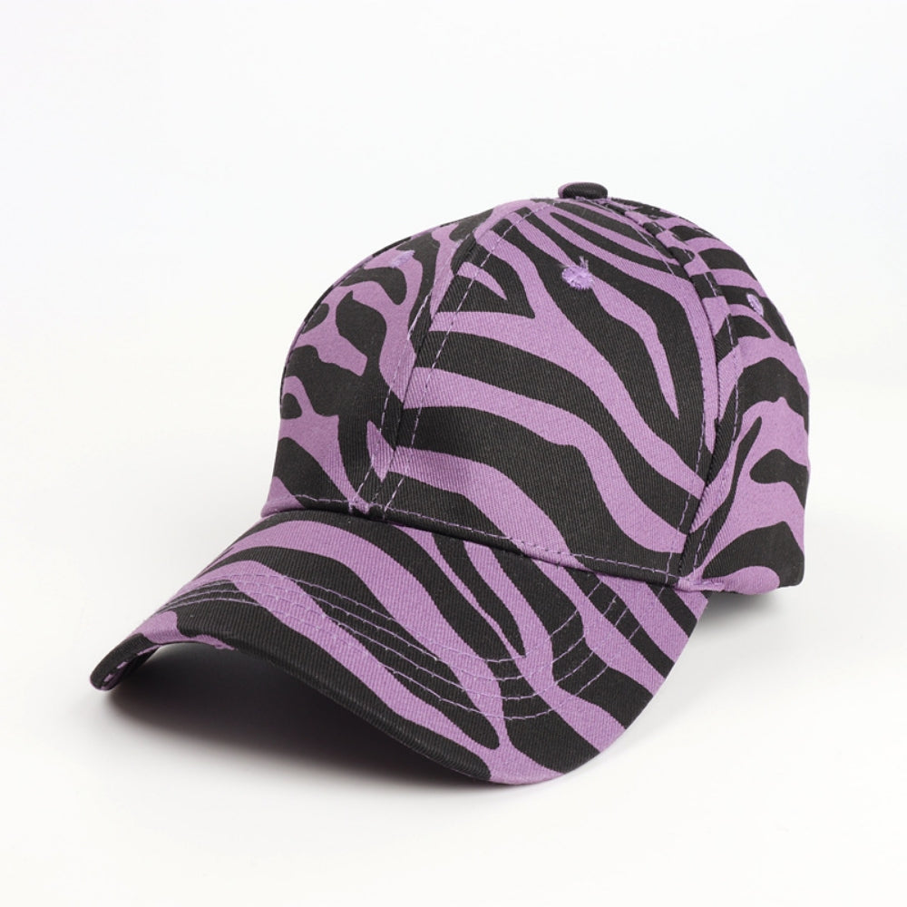 Le zébré imprimé ajustable mode et versatile style chapeau Bowler est approprié Fo