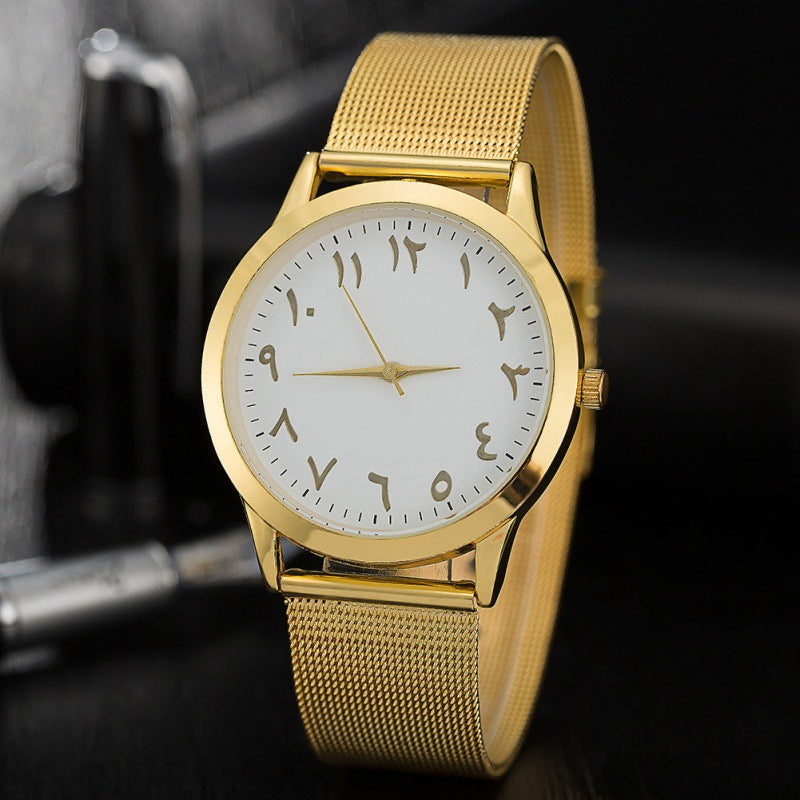Montre élégante avec un design de cadran distinct