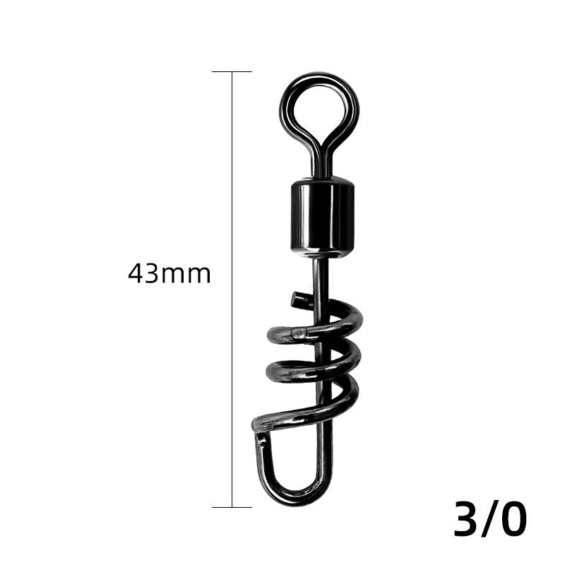 Connecteur pivotant pratique en acier inoxydable 8-forme anneau