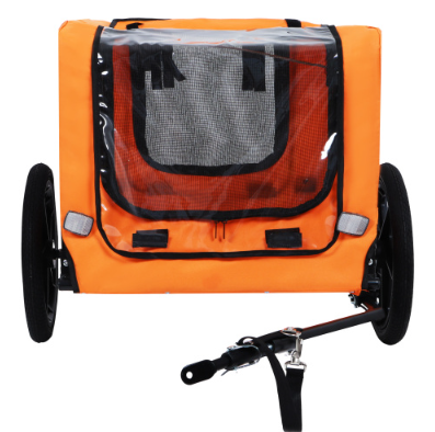 Remorque de vélo pour animaux de compagnie robuste Utdoor avec tout terrain de 16 pouces Roues & universelles