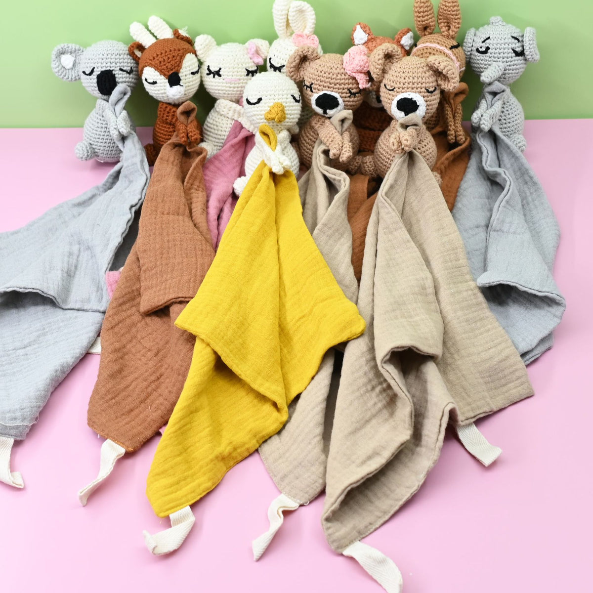 Bébé Apaisant Serviette Animal mignon
